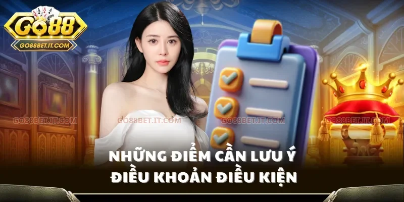 Những điểm cần lưu ý điều khoản điều kiện